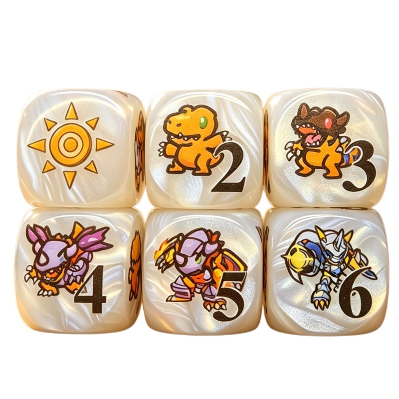 Game Token Counter - 2pcs/set Digimon DTCG Omnimon Agumon Token