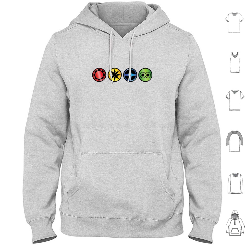 Board Game Empire - Star Realms Factions Hoodies Long Sleeve