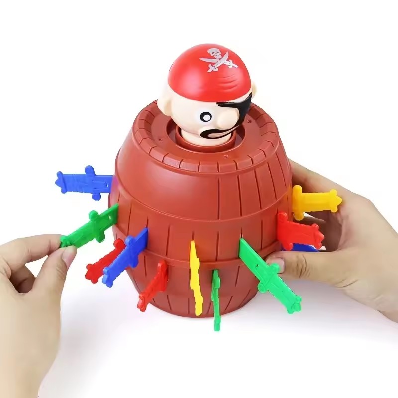 Board Game Pirates - Pirate Barrel Game Interactive Pop-Up Pirate