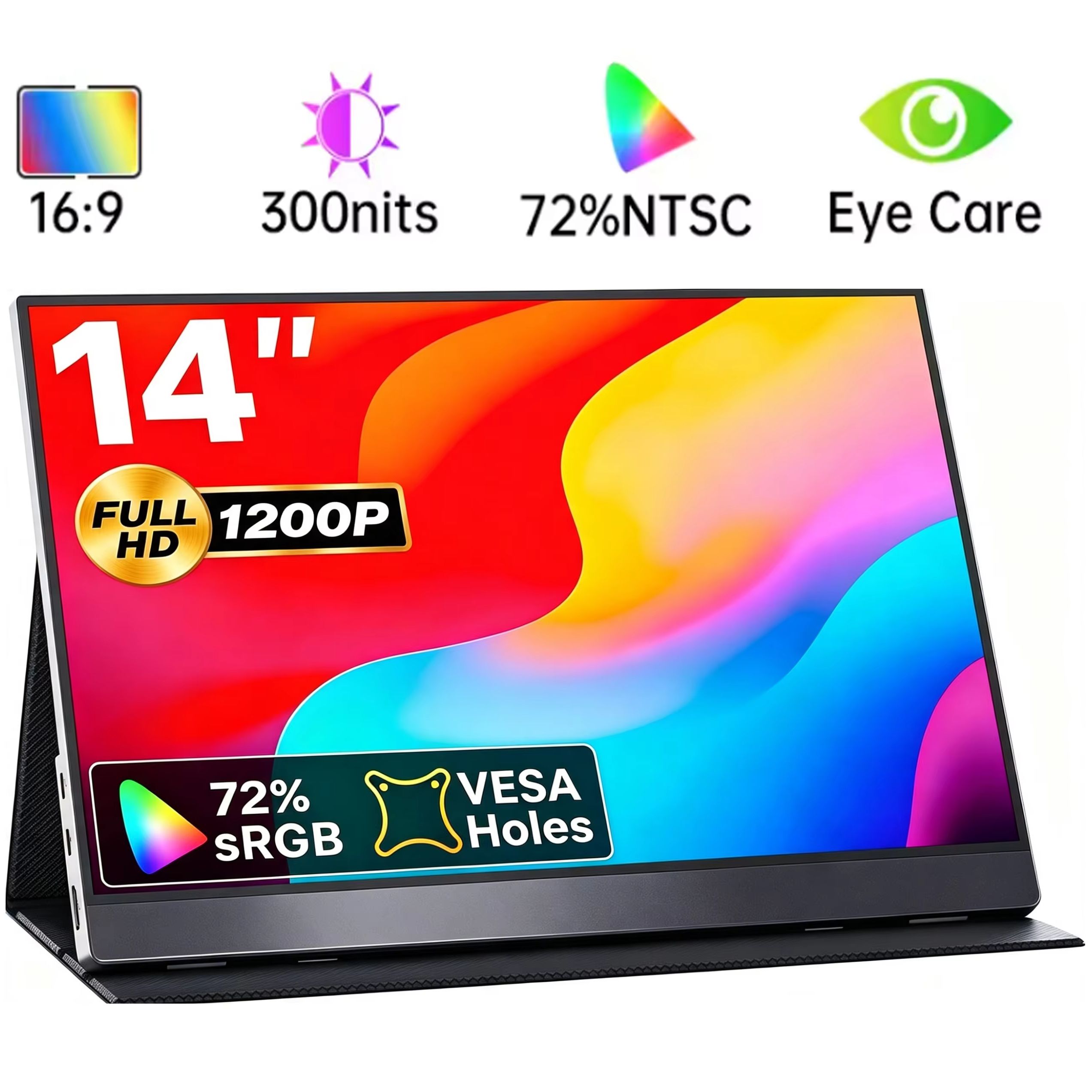 Board Game Journal - 14 Inch Portable Monitor 1920*1200P FHD