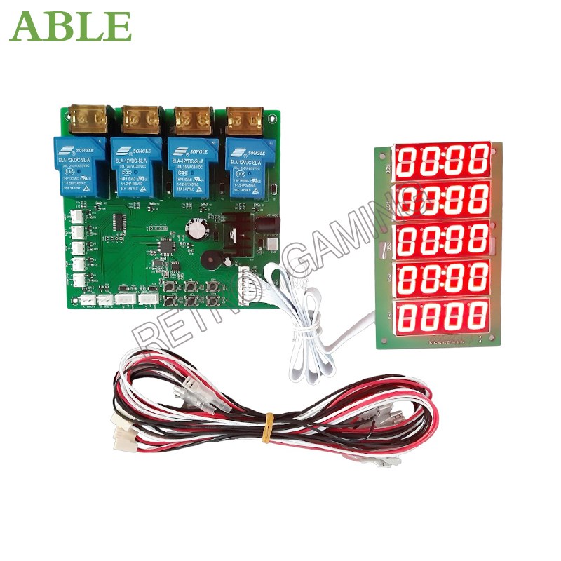Board Game Hegemony - JY-215 Inbuilt Counter 4 Channel Timer