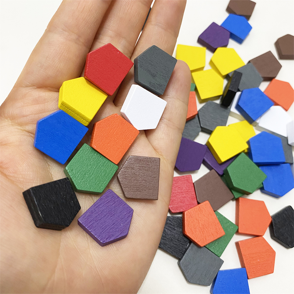 50 pieces 16*16MM Colorful Woo - Board Game Hegemony review and price