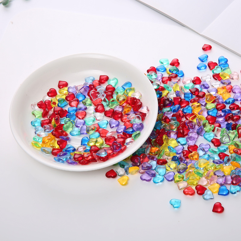 100PCS 10*4mm Heart Shape Acry - Board Game Hegemony review and price