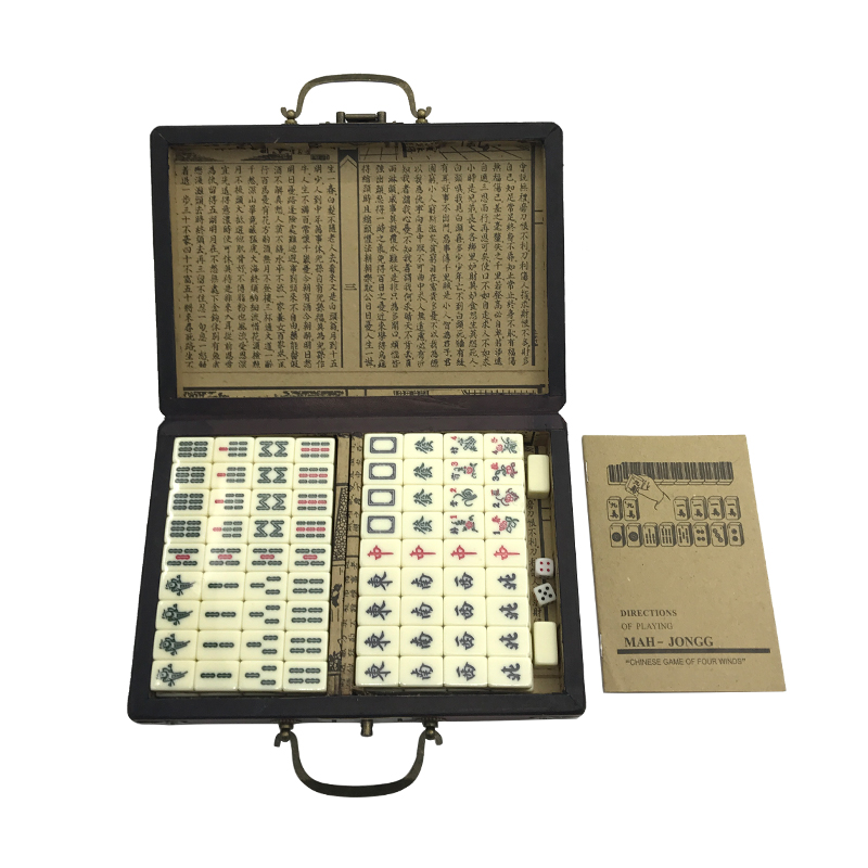 Mini Chinese Toy Antique Mahjo - Board Game Instruction review and price