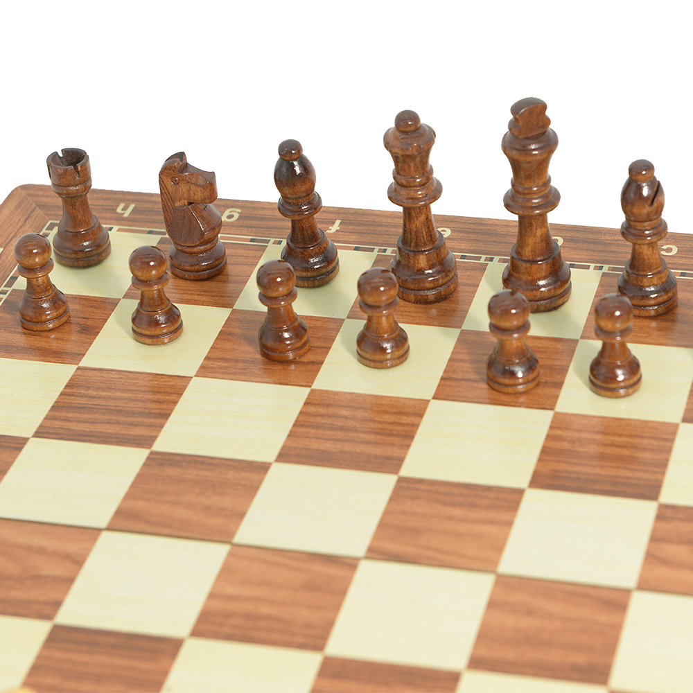 Magnetic Wooden Folding Chess  - Board Game Yearbook review and price