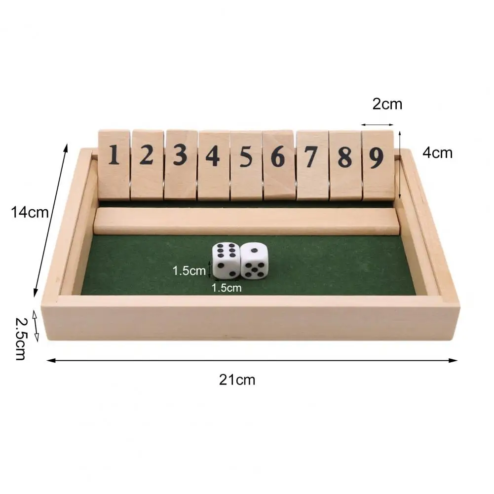 2-4 Player Wooden Math Flaps & - Board Game Instruction review and price