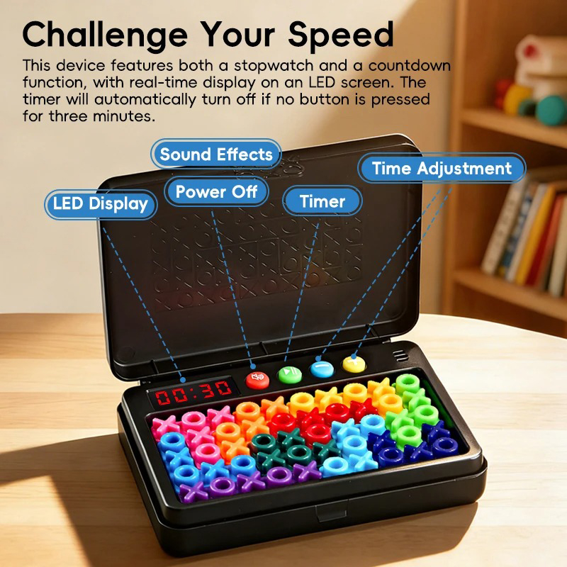 KNYYSECQ Smart XO Puzzle Child - Board Game Word review and price
