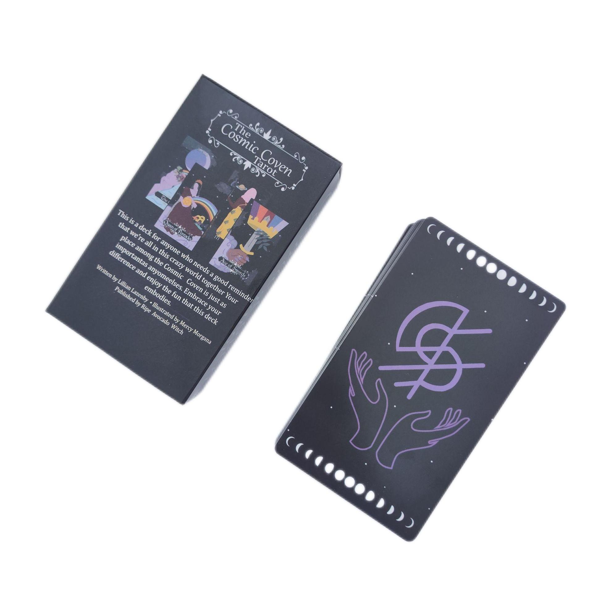 12x7cm The Cosmic Coven Tarot  - Board Game Instruction review and price