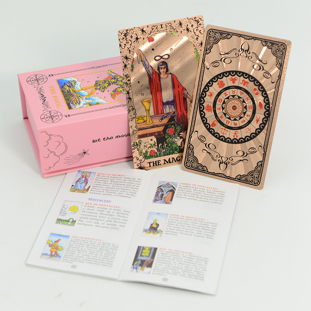 78PCs Classic Rose Gold Wait T - Board Game Yearbook review and price