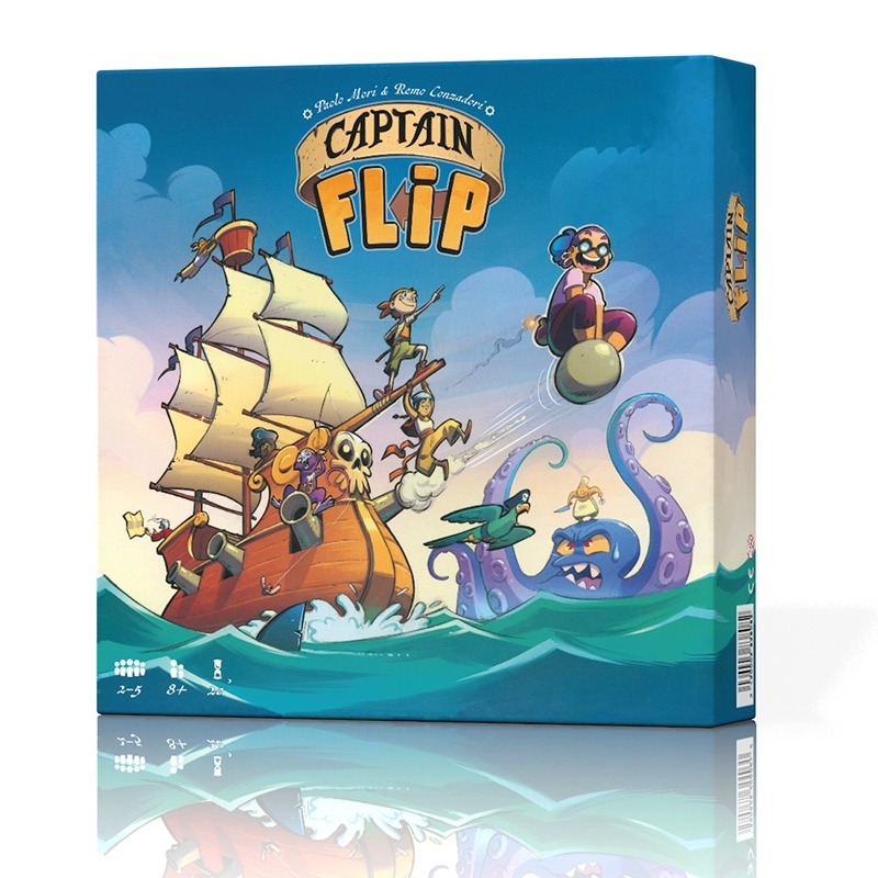 Captain Flip Pirate Treasure H - Board Game Pirates review and price