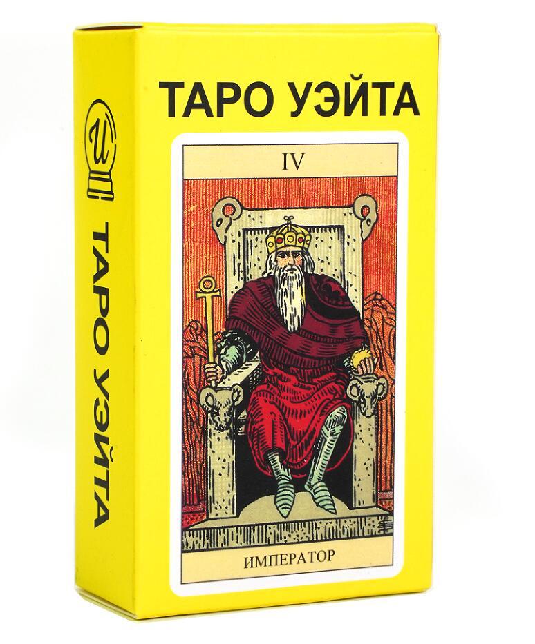 Tarot Cards TAPO deck Russian  - Board Game Instruction review and price