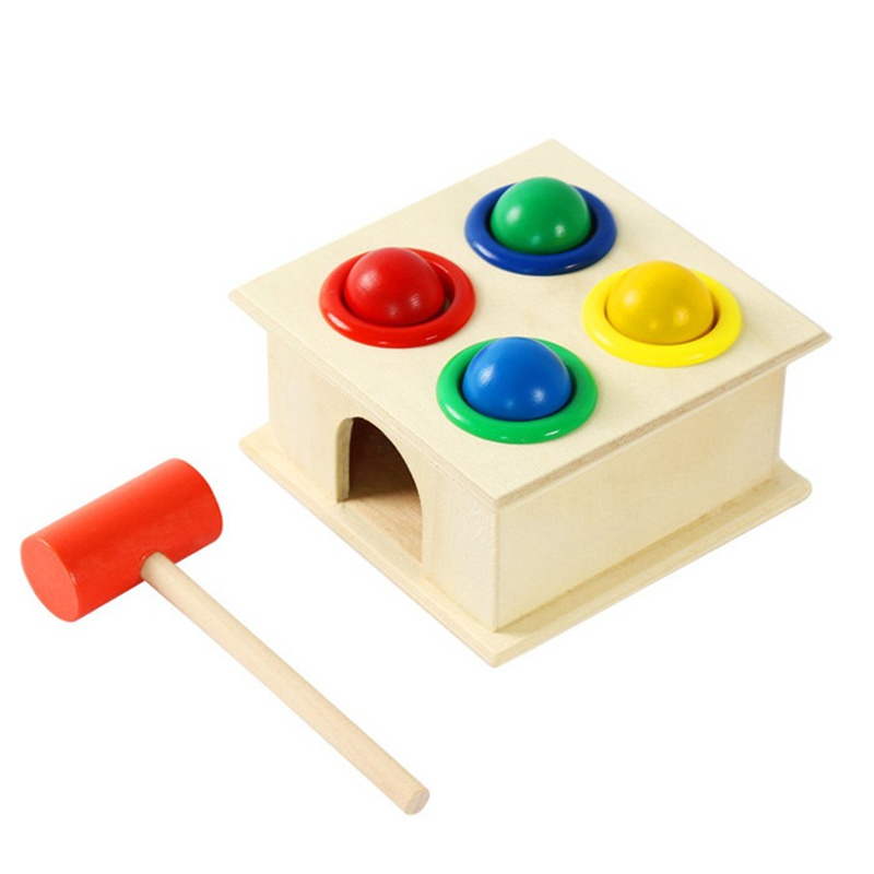 Wooden Hammering Ball Game Kno - Board Game Word review and price