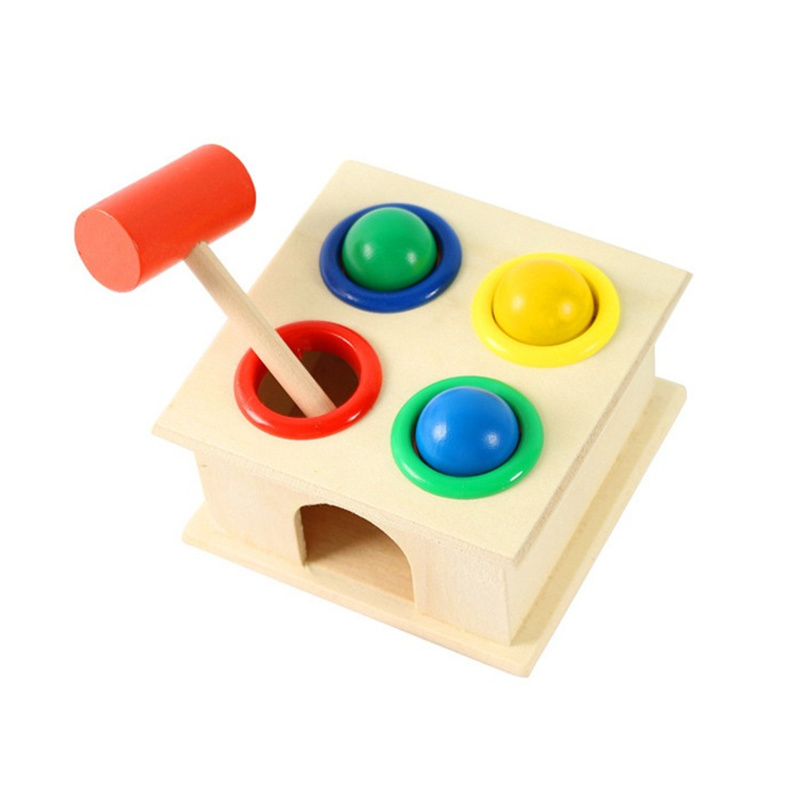 Wooden Hammering Ball Game Kno - Board Game Word review and price