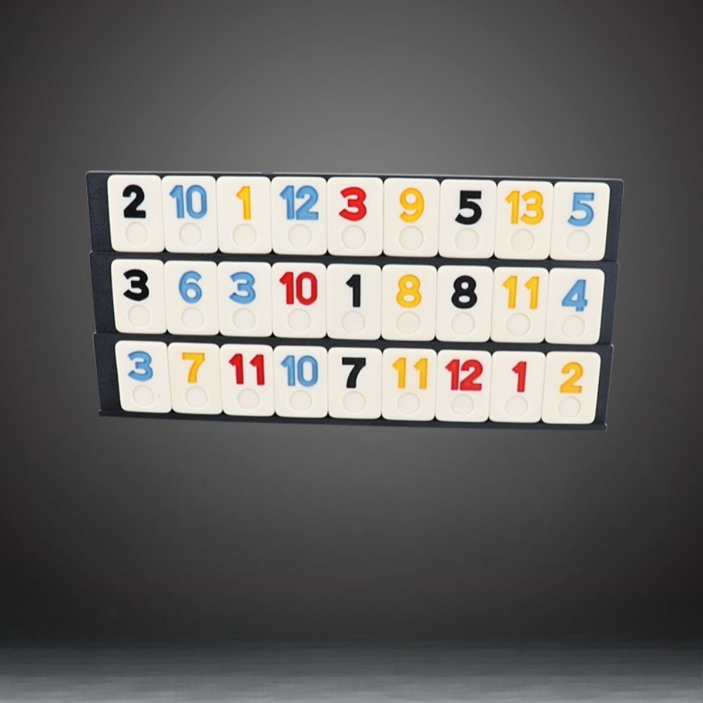 106 Tiles Digital Rummy with 4 - Board Game Instruction review and price
