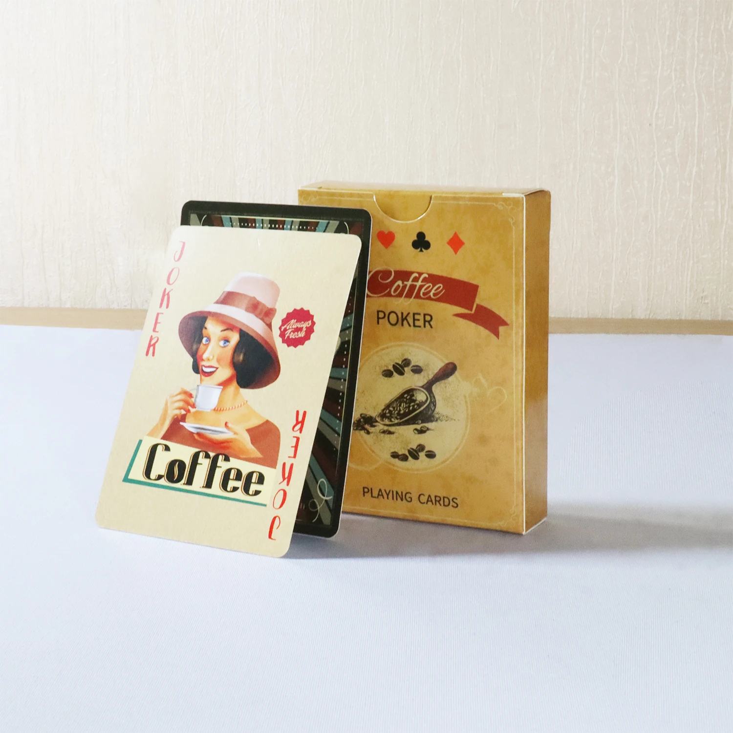 Coffee Paper Playing Cards Vin - Board Game Yearbook review and price