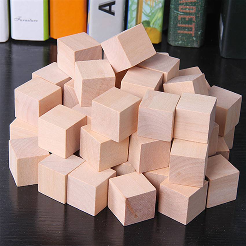 30Pcs/lot 2X2CM Wooden Colorfu - Board Game Word review and price