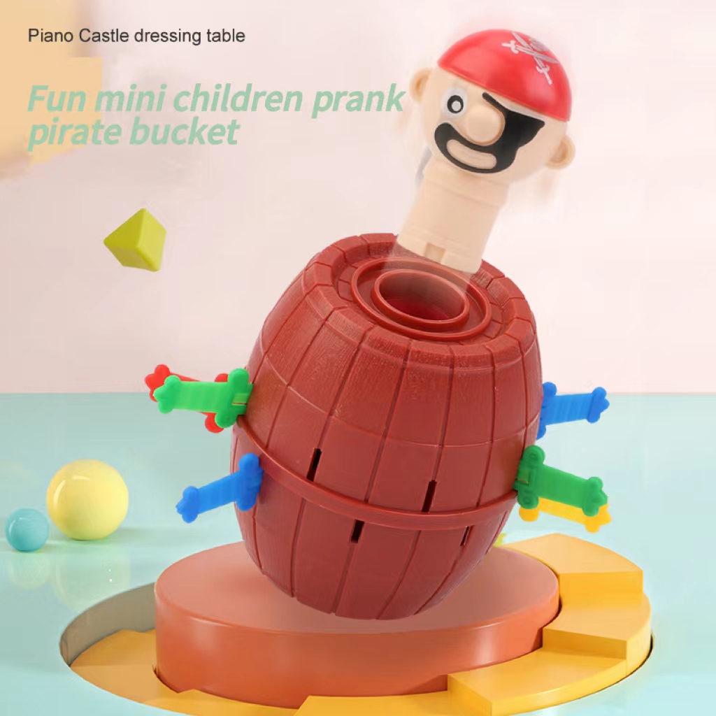 Mini New Funny Pirate Barrel T - Board Game Pirates review and price