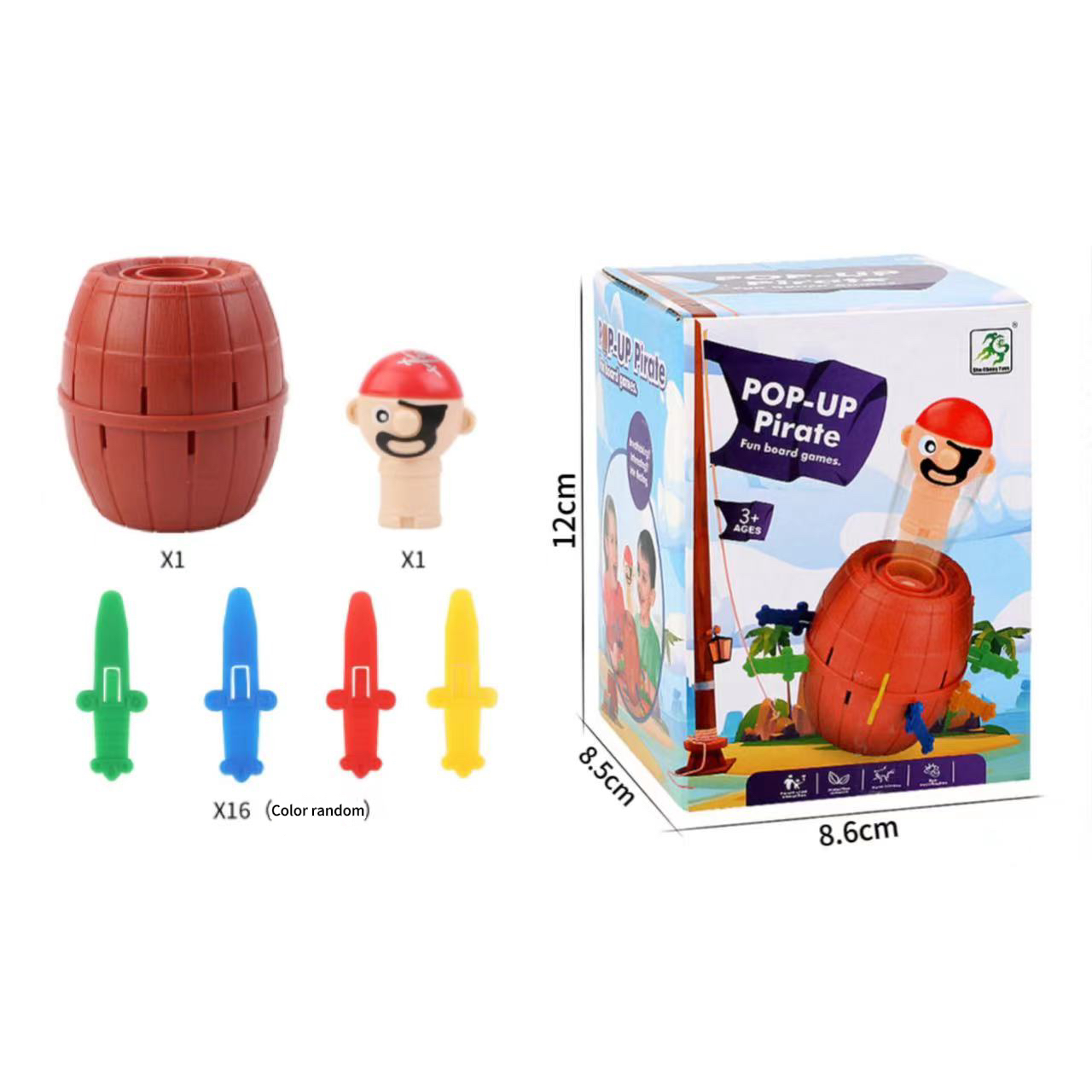 Mini New Funny Pirate Barrel T - Board Game Pirates review and price