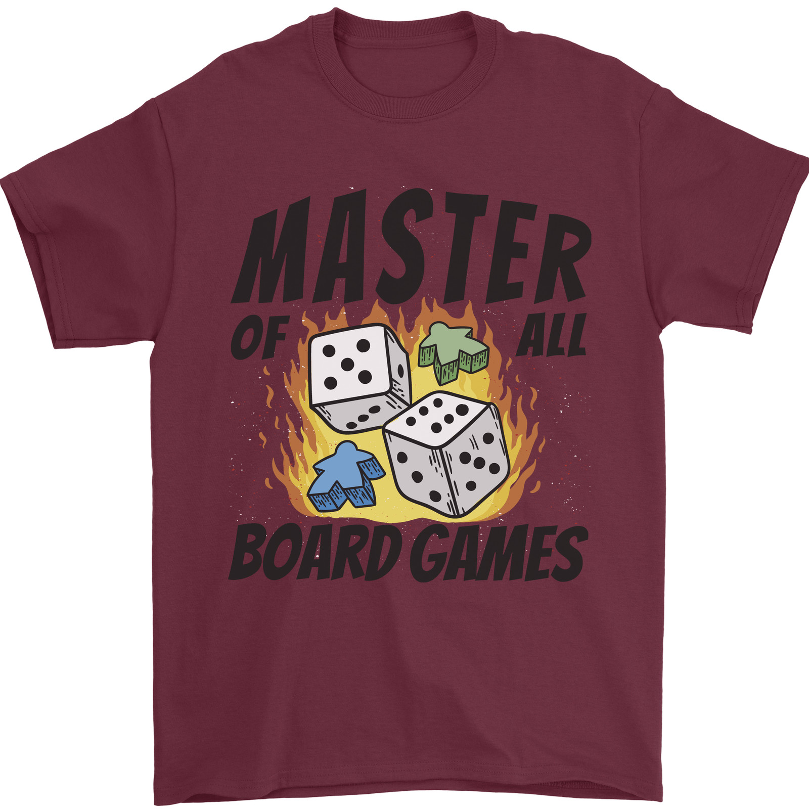 Master of All Board Games Mens - Board Game Print review and price