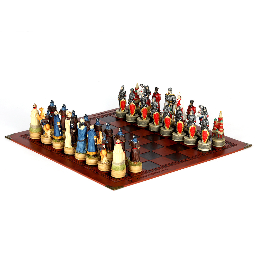 War-themed Chess Set Genghis K - Board Game Yearbook review and price